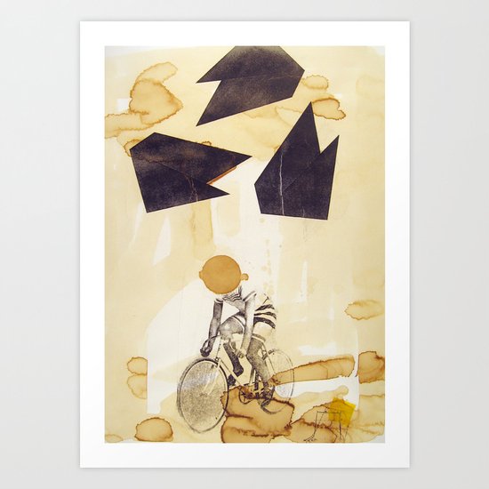Messenger Art Print