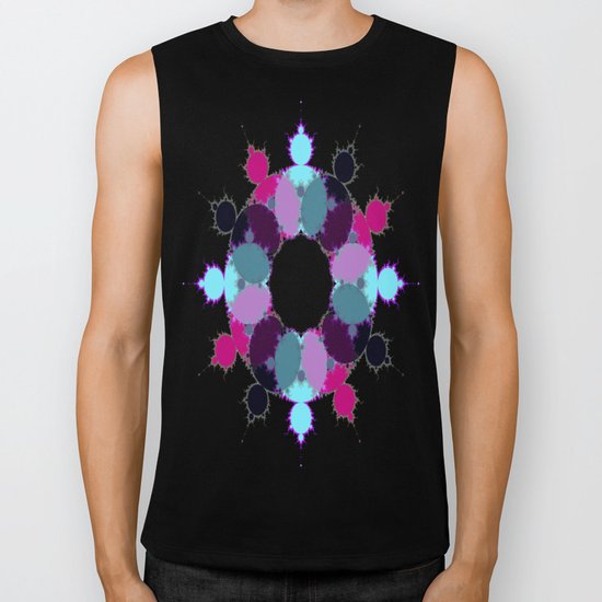 Mandelbrot set Biker Tank