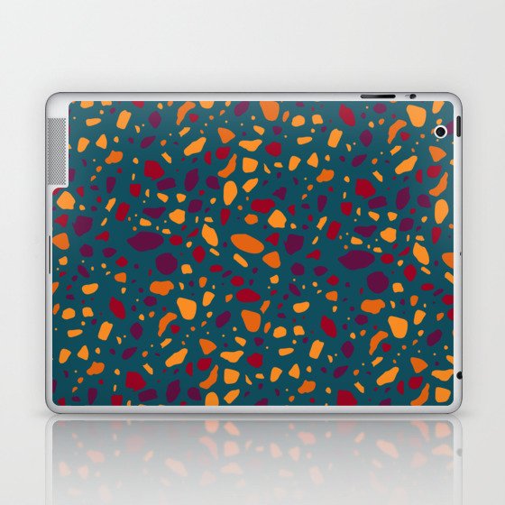 Terrazzo Pattern Modern Classic Neutral Laptop & iPad Skin