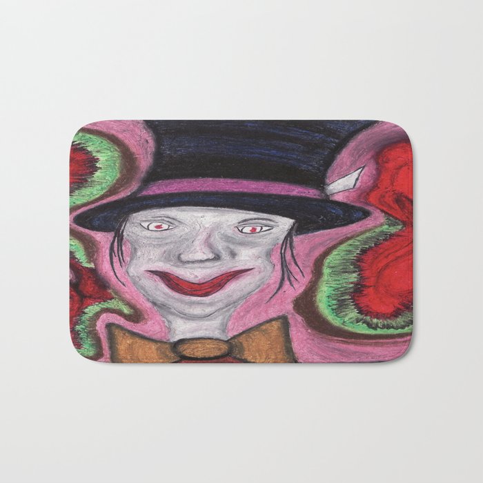 The Mad Hatter Bath Mat