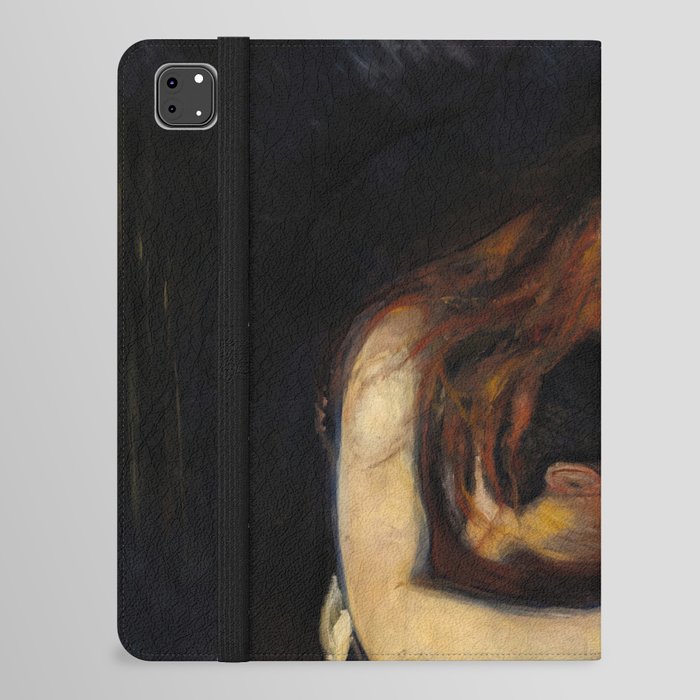 Edvard Munch - Vampire (Love & Pain) iPad Folio Case