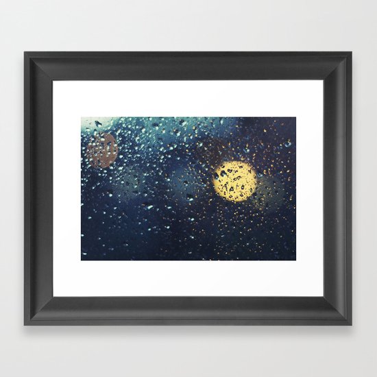 Summer Storms Framed Art Print