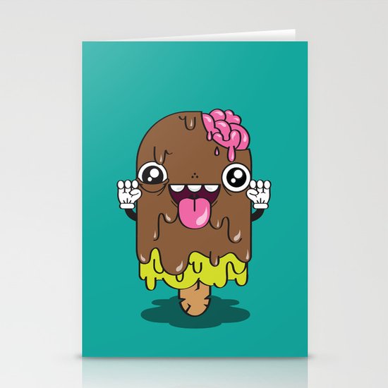 Brain Freeze Stationery Cards