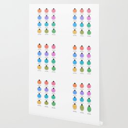 Zodiac Chart | Neon Solids Wallpaper