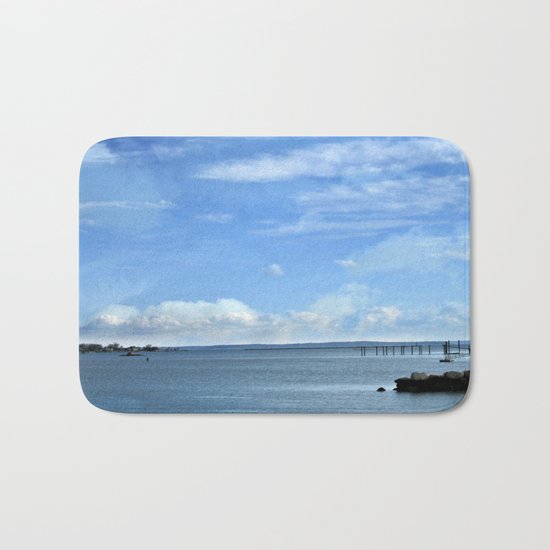 On A Clear Day Bath Mat