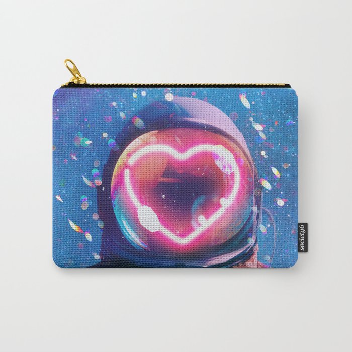 Astronaut in Love Carry-All Pouch