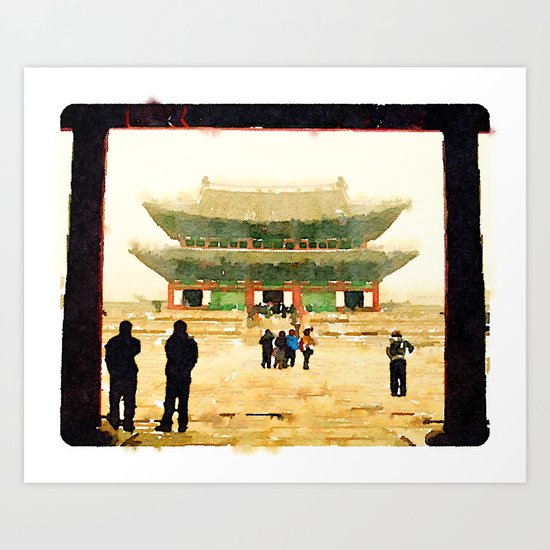 Seoul Grand Palace Art Print