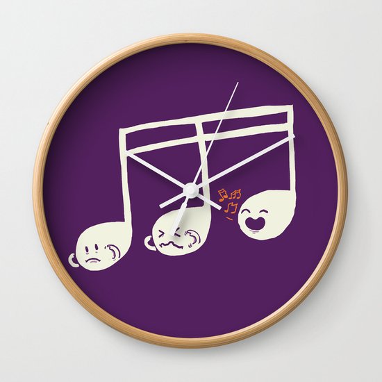 Sounds O.K. (off key) Wall Clock