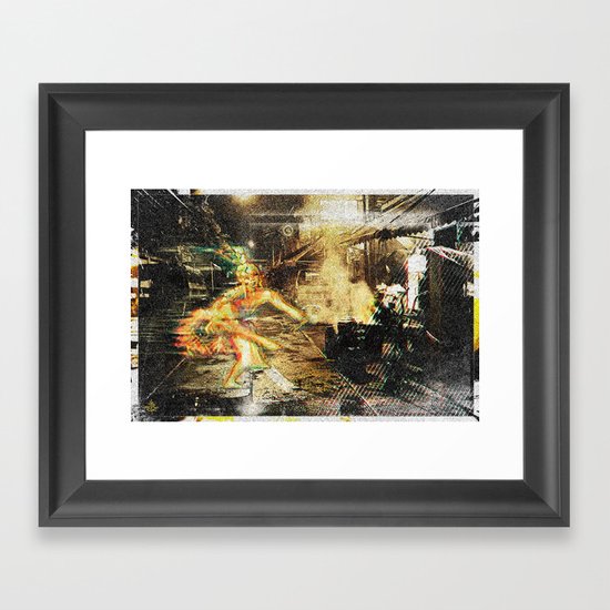 Soi°4^am Framed Art Print