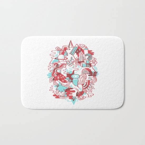 Space Deluxe Bath Mat