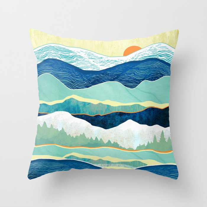 Winter Afternoon Throw Pillow