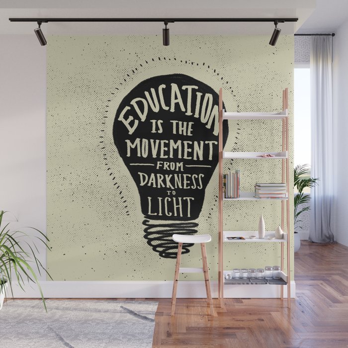 Education: Darkness to Light Poster by Leah Flores | Society6