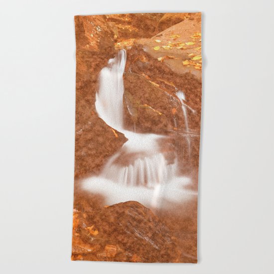 Vintage Velvet Waterfall Beach Towel