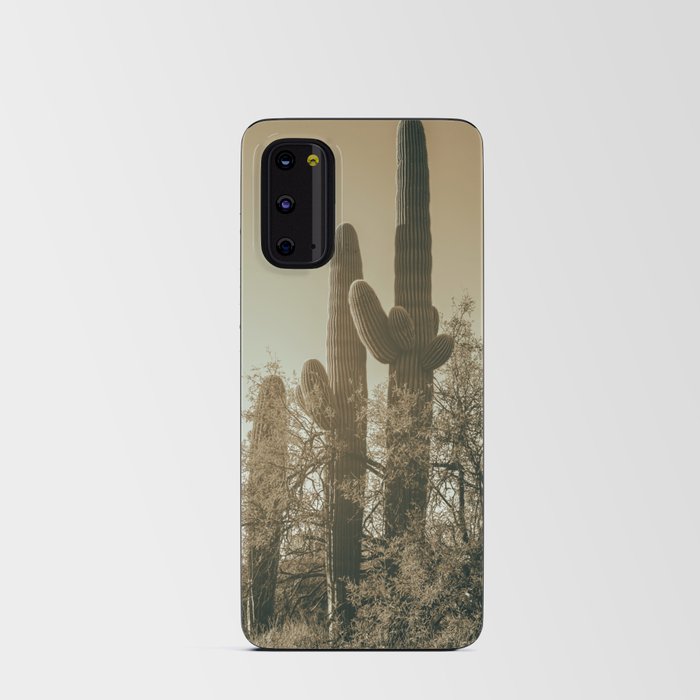 Saguaro Cacti Mono Android Card Case