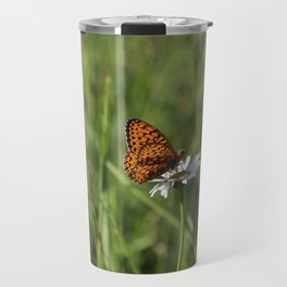 Daisy Butterfly Travel Mug