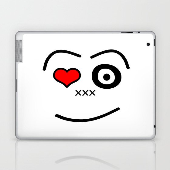 Love face xxx Laptop & iPad Skin