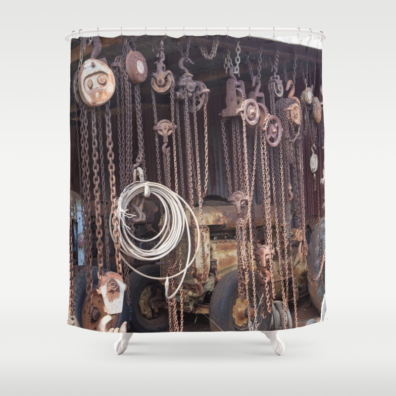 Endless Chains Are Always Endless Shower Curtain By Designsdeborah