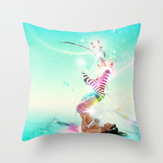 Burst Throw Pillow