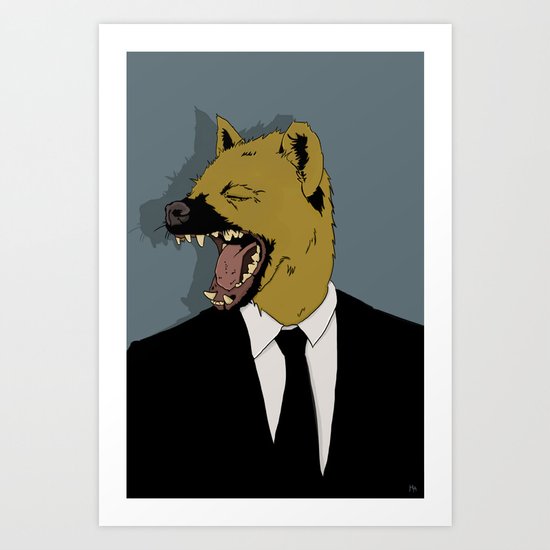 You make me Laugh Art Print