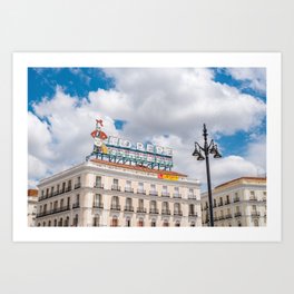 Puerta del Sol, Madrid Art Print