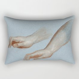 Study of Angel's Hand for "Mercy's Dream" Rectangular Pillow