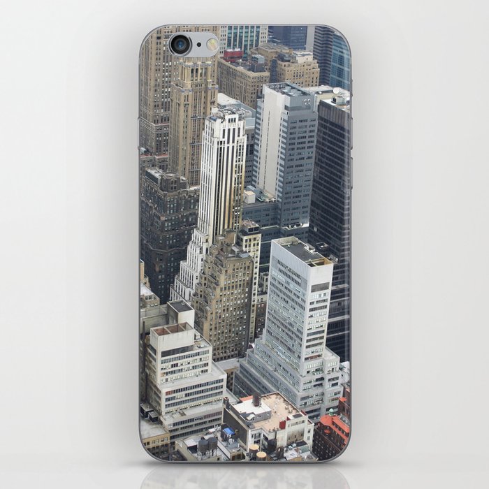 New York City from Above iPhone Skin