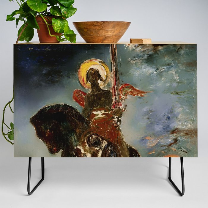 “The Angel of Death” by Gustave Moreau Credenza