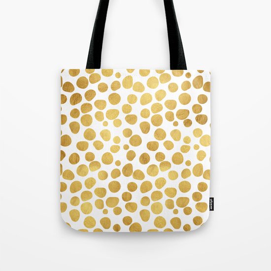 Gold Spots #society6 #decor #buyart Tote Bag