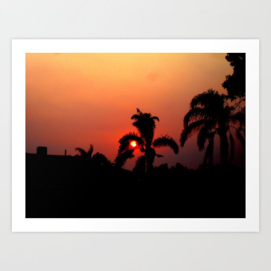 Nother Sunset Art Print