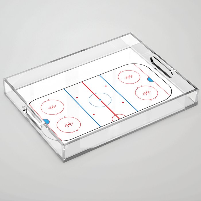 Hockey Rink Acrylic Tray