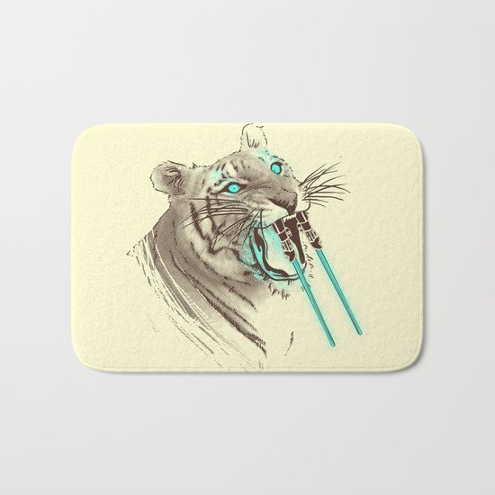 Saber-toothed Tiger Bath Mat