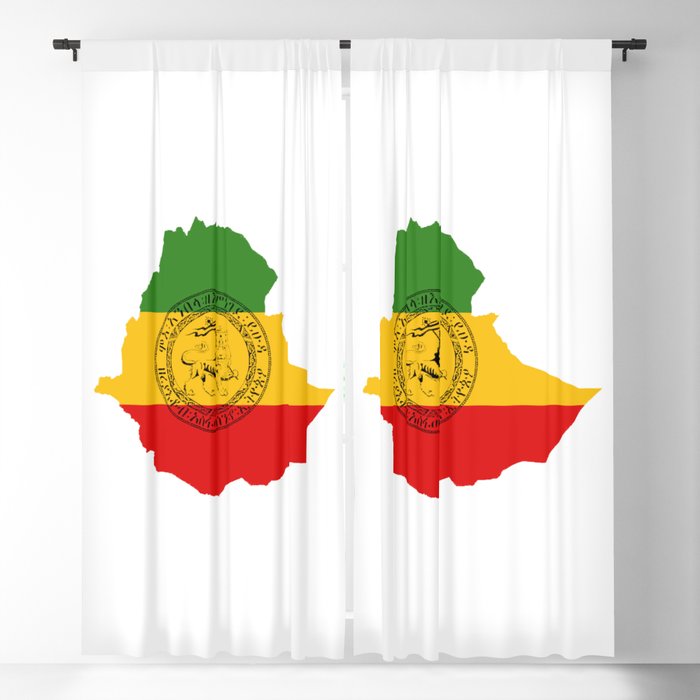 Vintage Ethiopia Blackout Curtain