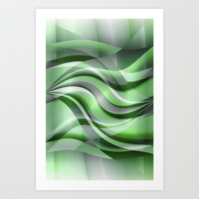 Waves 2 Art Print