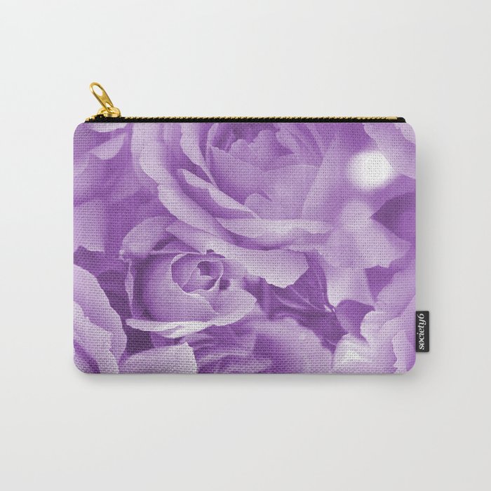 Violet Rose Bouquet For You - Valentine's Day #decor #society6 #buyart Carry-All Pouch