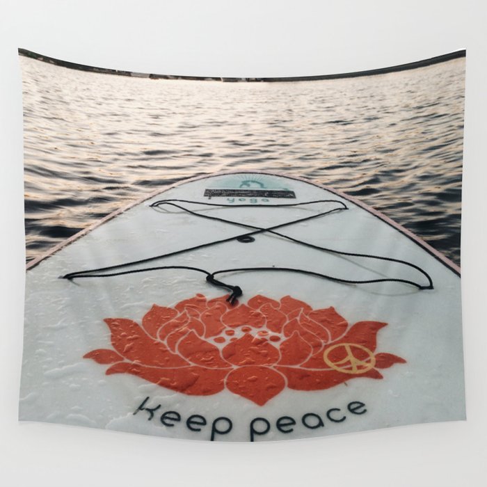 Keep Peace Wall Tapestry
