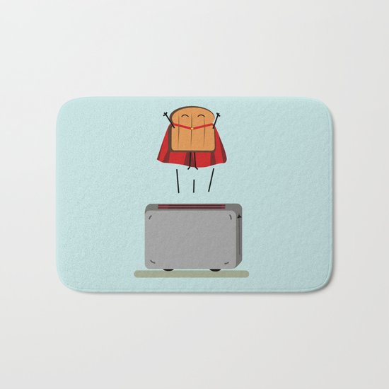 Supertoast! Bath Mat