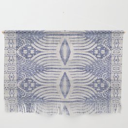 FRENCH LINEN TRIBAL IKAT Wall Hanging