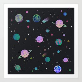 outerspace Art Print