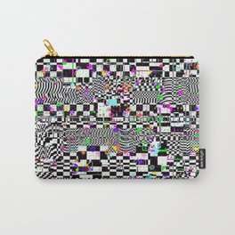 glitchy glitter Carry-All Pouch