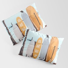 Choose Your Surfboard Pillow Sham