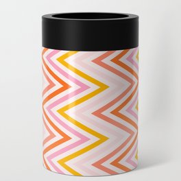 Chevrons: PATTERN 05 | The Peach Edition Can Cooler