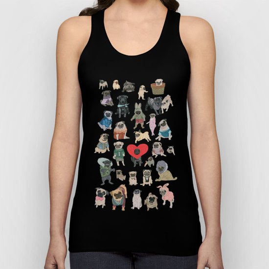 Pugs Unisex Tank Top