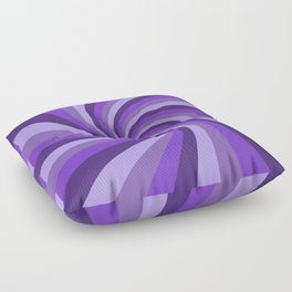 Purple Haze Spiraling Floor Pillow