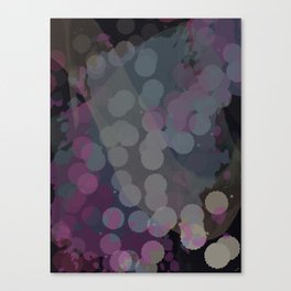 Impact In Snowstorm Canvas Print