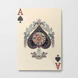 Playing Cards - Digital Decoupage Metal Print | Playingcards, Deathcard, Aceofspades, Playingcard, Aceofspadesprint, Pokercards, Acecard, Digitaldecoupage, Aceofspadesart, Graphicdesign 