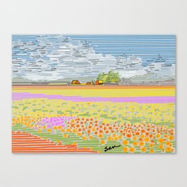 The Flower Farm Canvas Print