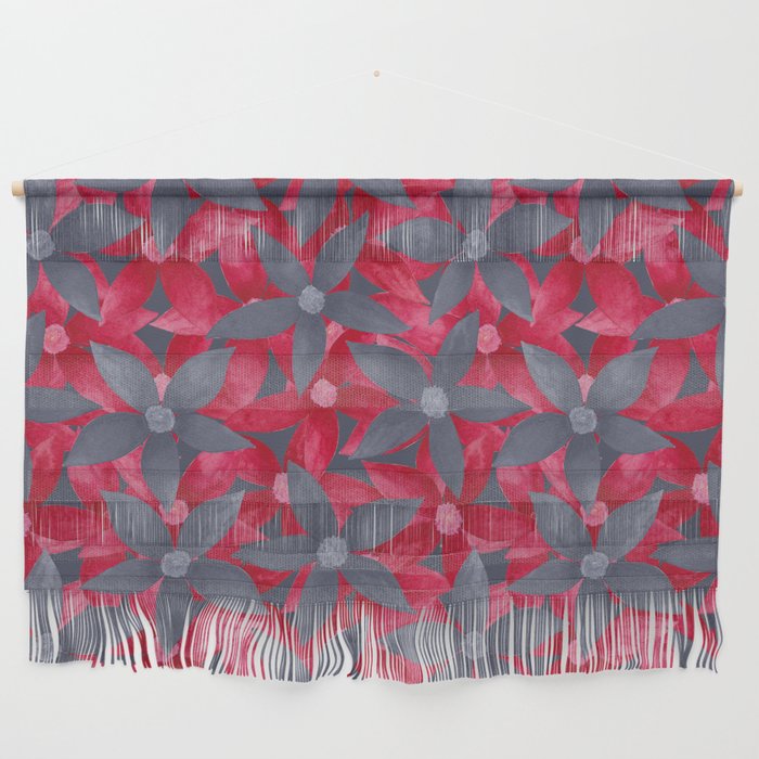 Autumn Floral Pattern Wall Hanging