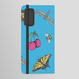 Insects and Cherries Android Wallet Case