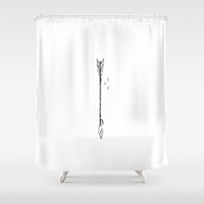 Arrow  Shower Curtain