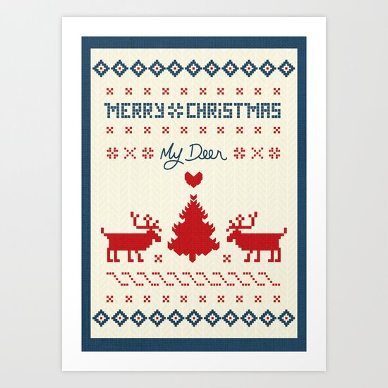 My Deer Art Print